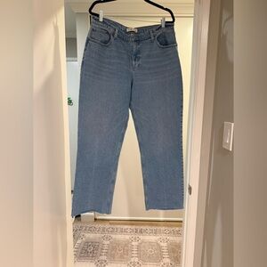 Abercrombie curve love low rise baggie